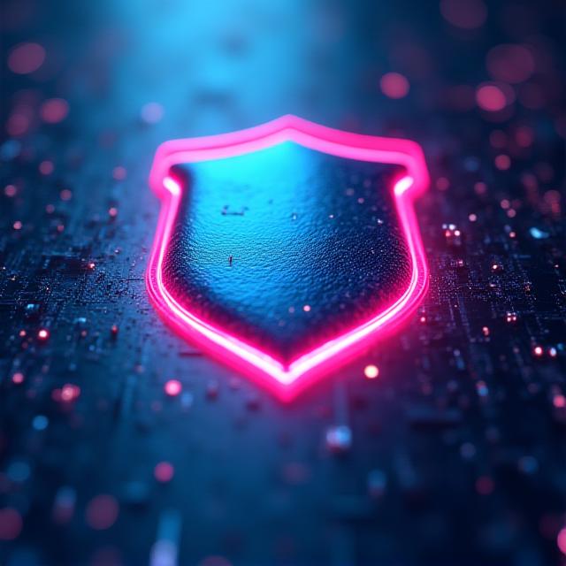 Secure digital interface representing data protection in a modern metallurgical design context