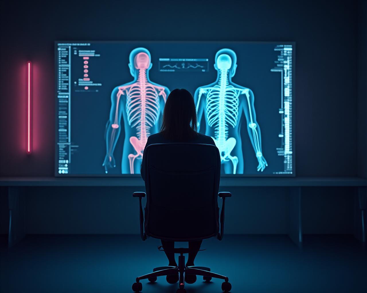 Precision skeletal posture mapping in the Ferromatrix lab
